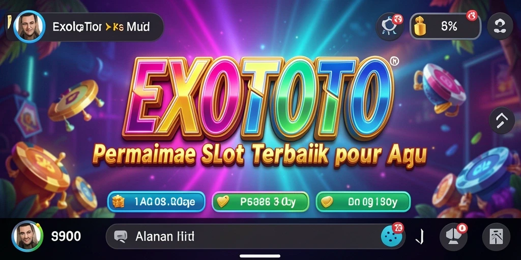 Gameplay seru di EXOTOTO dengan berbagai slot menarik.