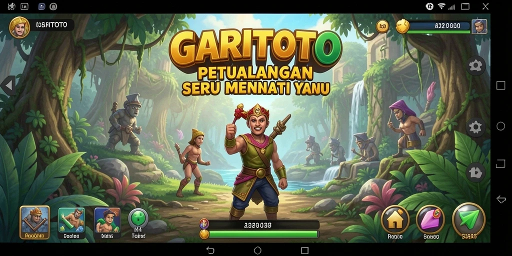 Tangkapan layar GARITOTO menampilkan aksi seru dalam permainan.