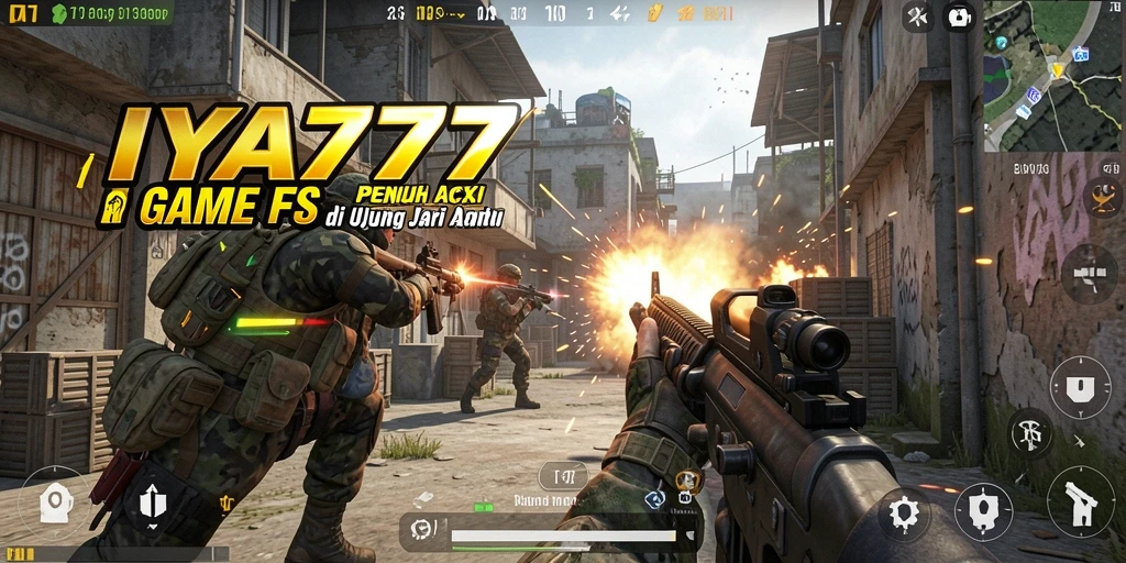 Tampilan menarik dari gameplay seru IYA777 saat aksi tembak-menembak berlangsung.