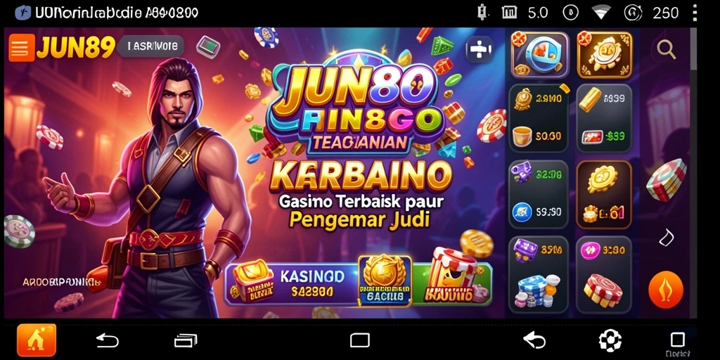 Screenshot gameplay JUN88 menunjukkan pengalaman Kasino yang realistis.