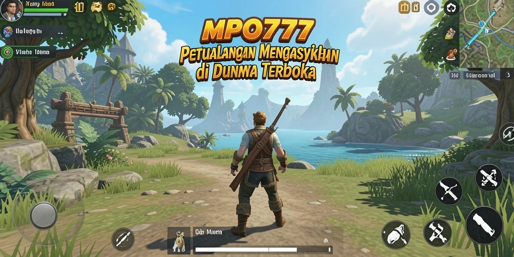 Tangkapan layar menunjukkan gameplay mendalam di dunia terbuka MPO777.