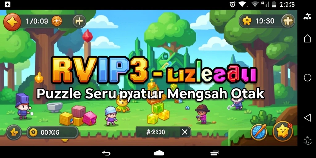 Tampilan gameplay seru RVIP3 yang menantang pemain.