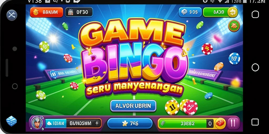 Screenshot gameplay VT38 yang menampilkan keseruan bermain Bingo.